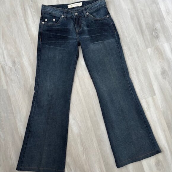 Y2K NAF NAF CANDAS low rise bootcut jeans - size 4 - Picture 1 of 7